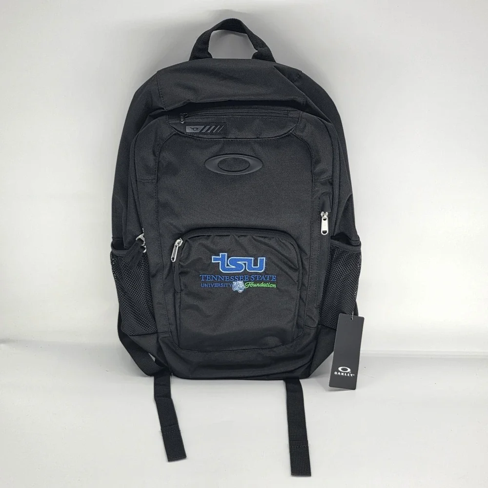 Oakley Backpack Crestible Enduro 22L Blackout Zip Pocket TSU Nylon Canvas New